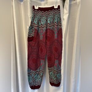 Bohemian Patterned Women's Pants